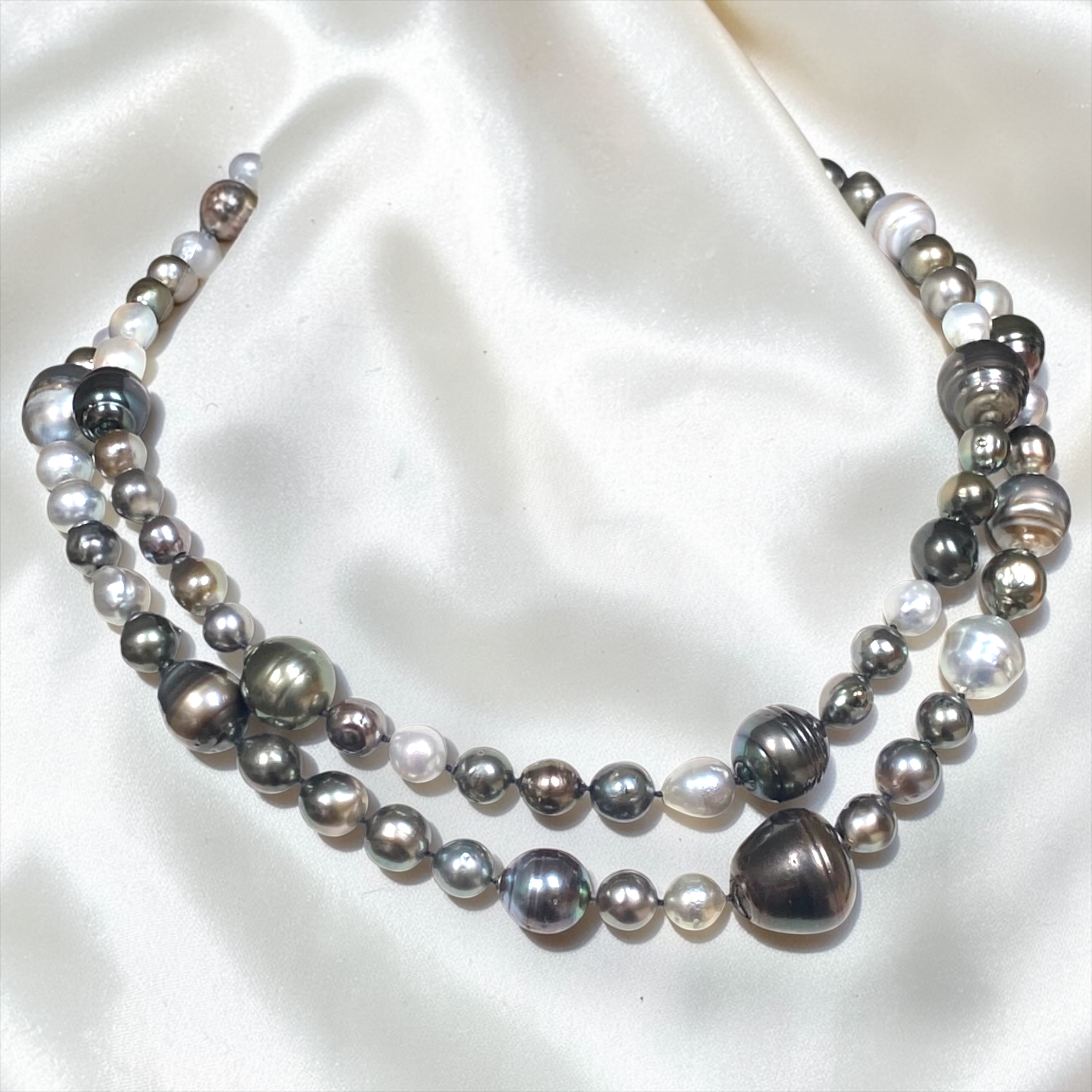 By Danilova, Multi Peacock Pearl, Rope Length Necklace10.PNG