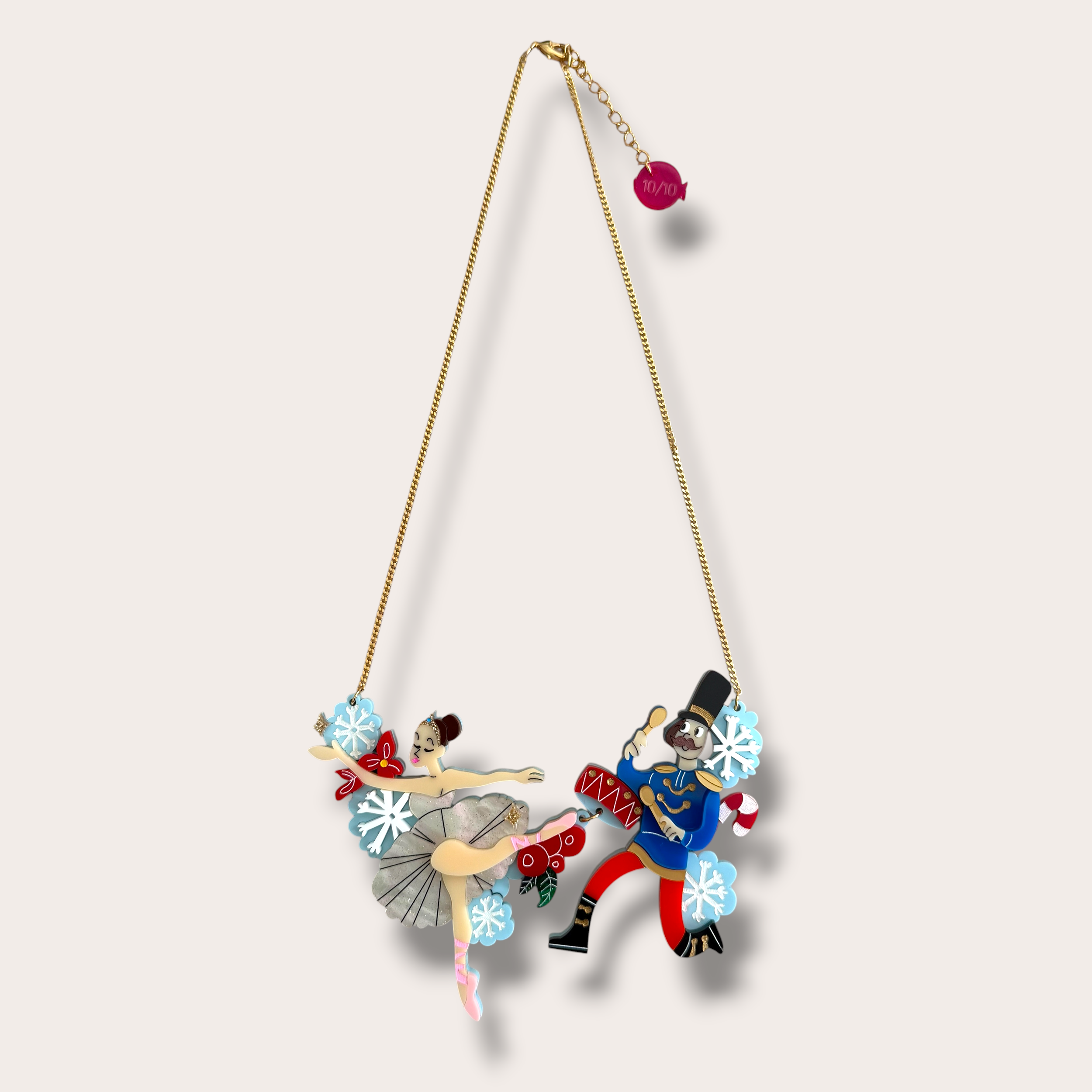 Danilova, La Vidriola, The Nutcracker and the Ballerina, Acrylic Necklace0.PNG