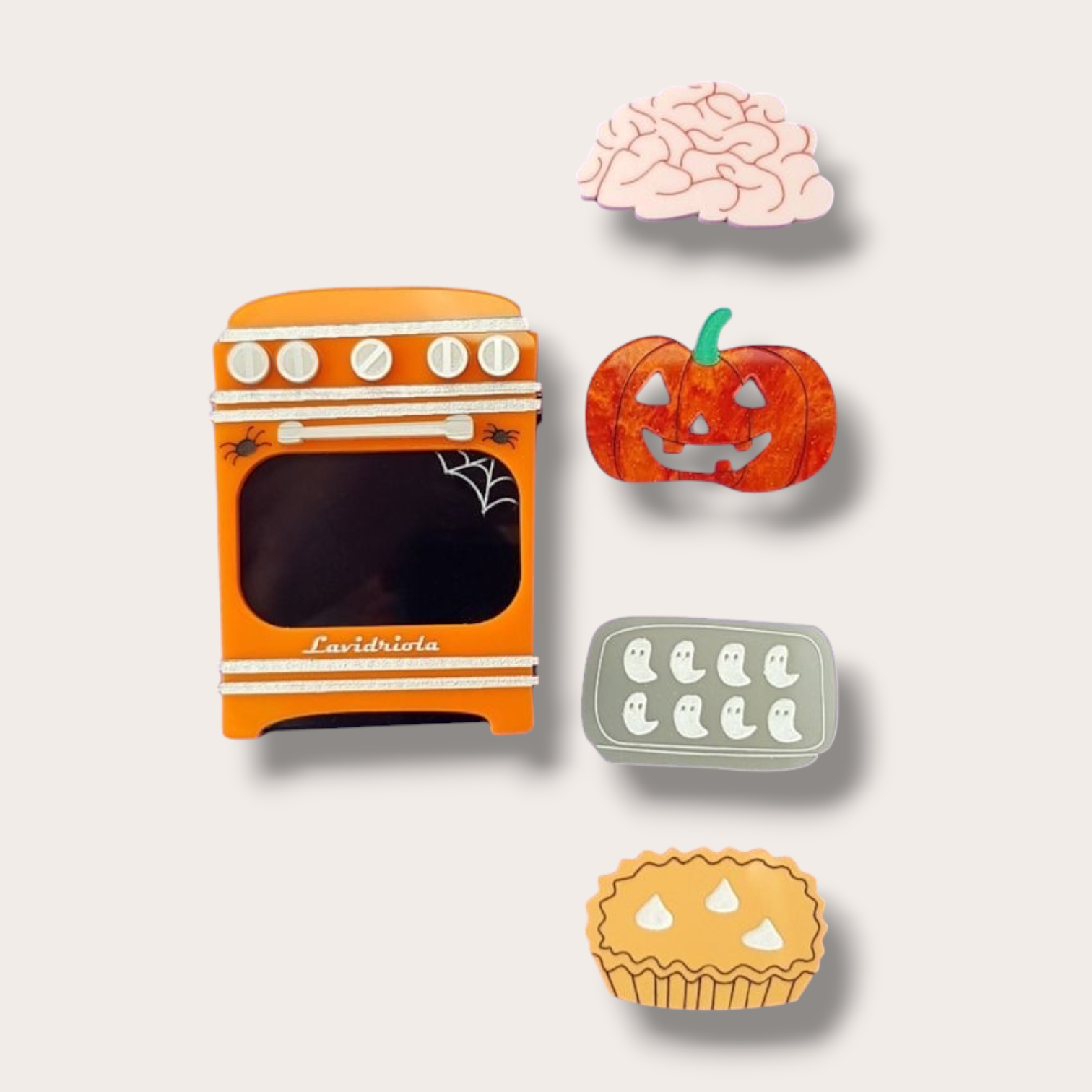 Danilova, La Vidriola, Oven, Upside Down Edition, Interactive Acrylic Brooch0.PNG