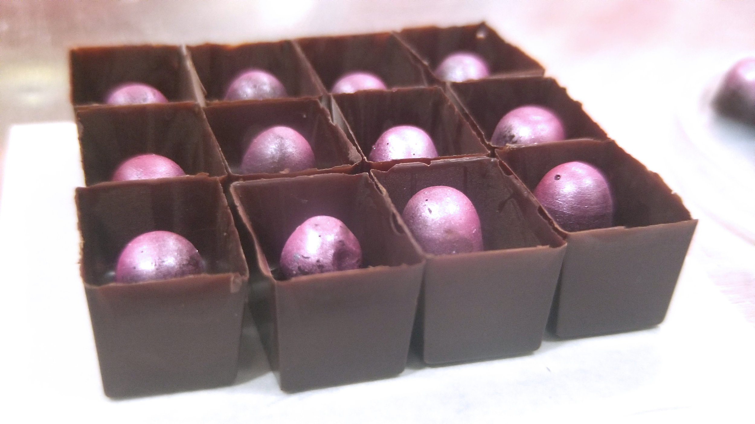 Empty shells ready to be filled.