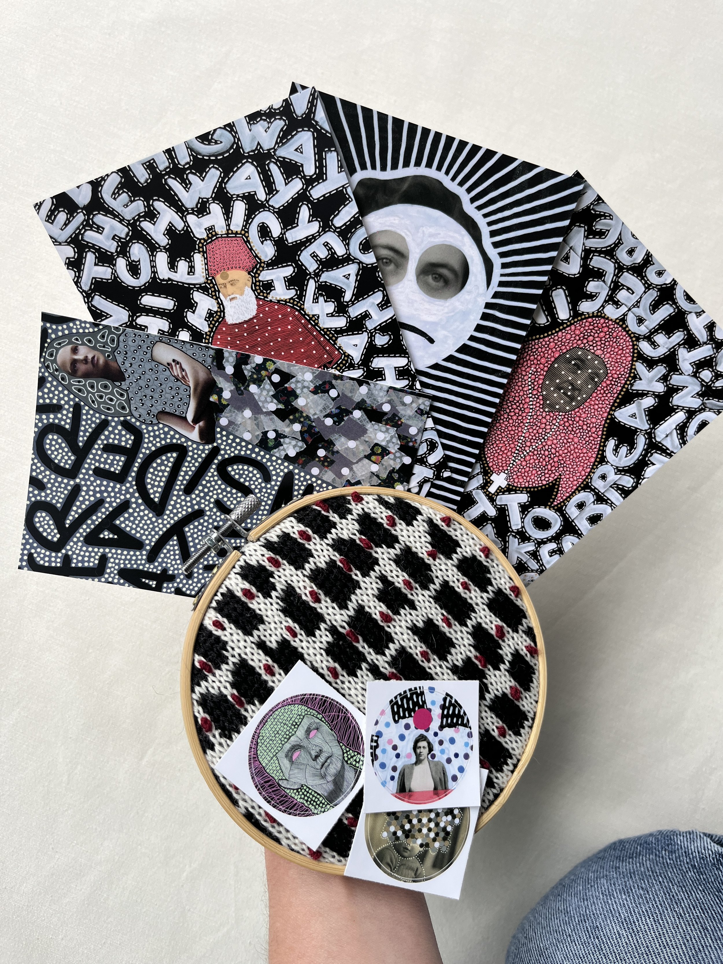Art Kit in Collab with Naomi Vona Art | Set Black&White