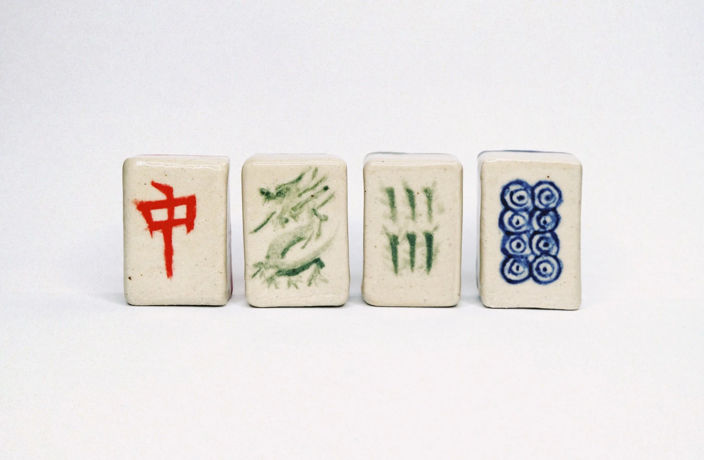 I only recently started learning mahjong. Growing up I remember sitting beside my parents and other relatives as they played during family gatherings. It feels nostalgic. I’m learning as a way to reconnect with my family’s Hong Kong roots. (Designed 