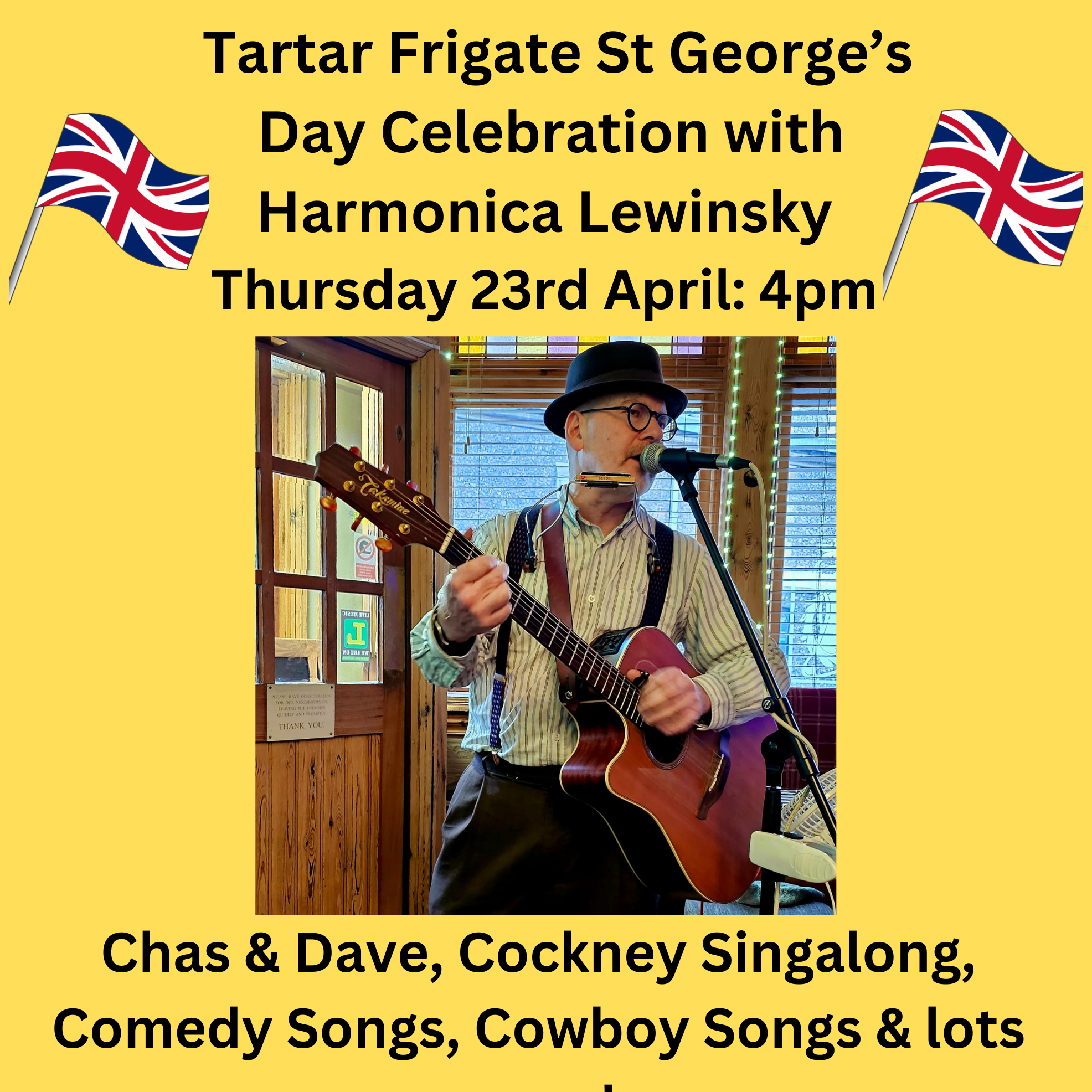 St George's Day Celebration with Harmonica Lewinsky