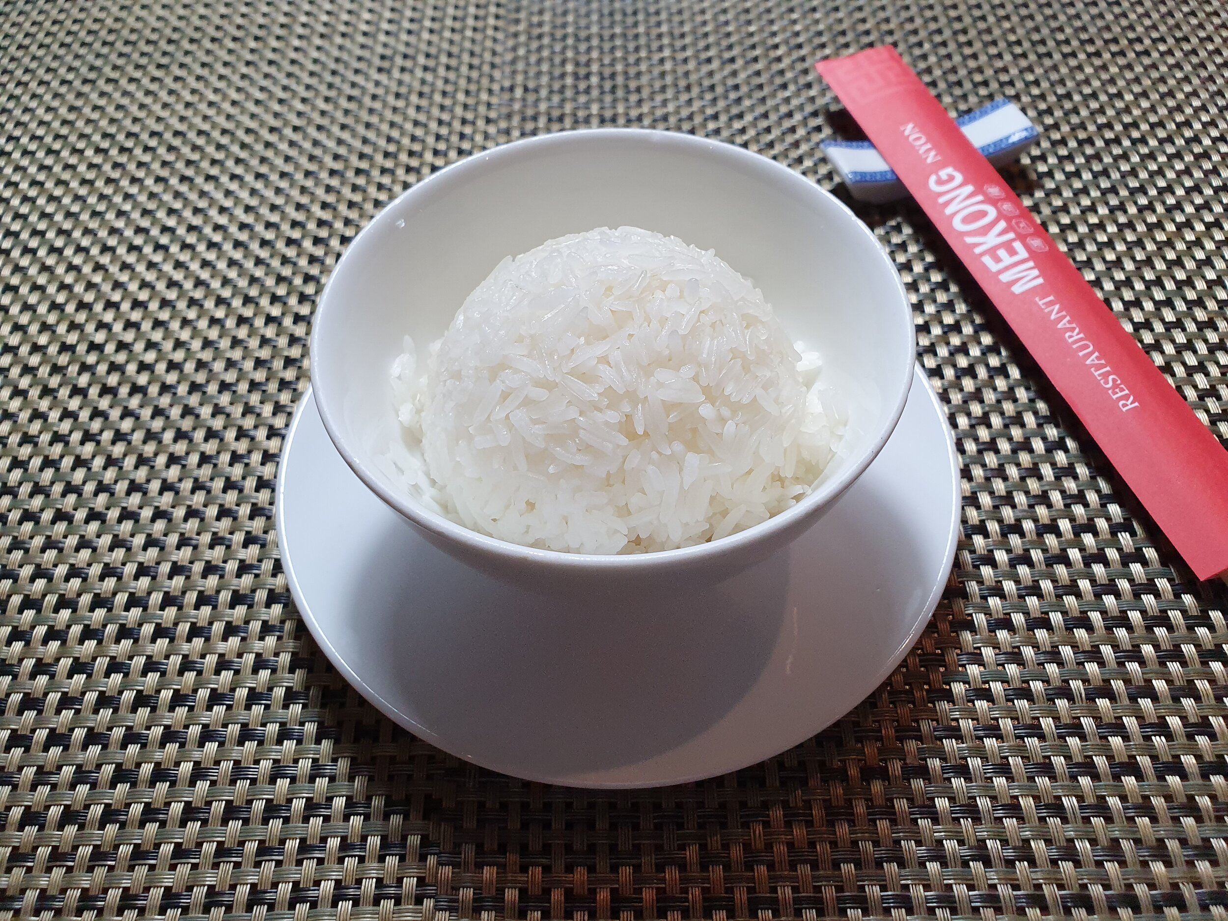 132. Riz nature à la vapeur