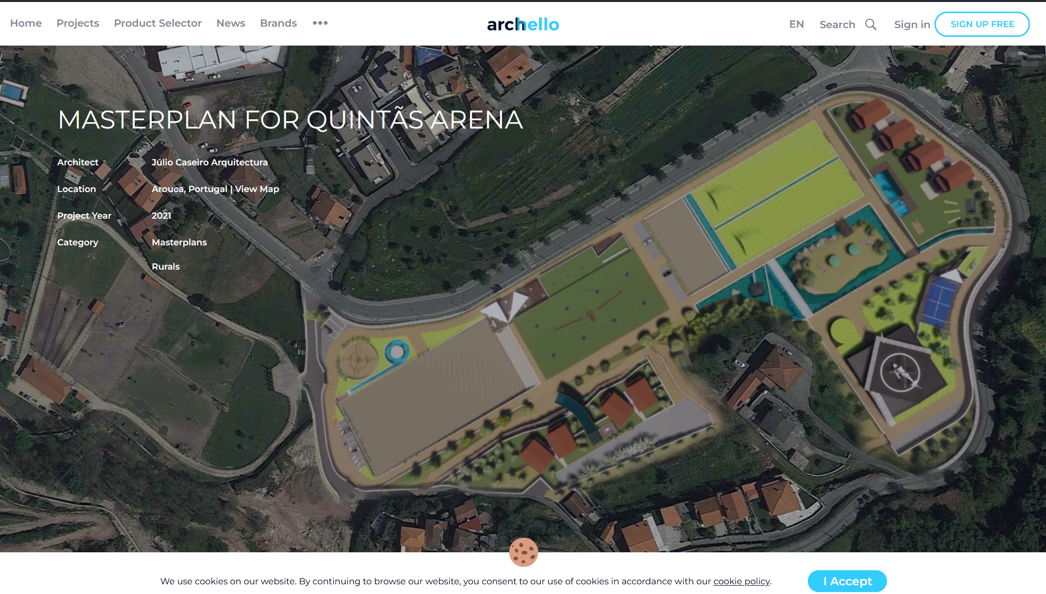 Archello - Quintãs Masterplan