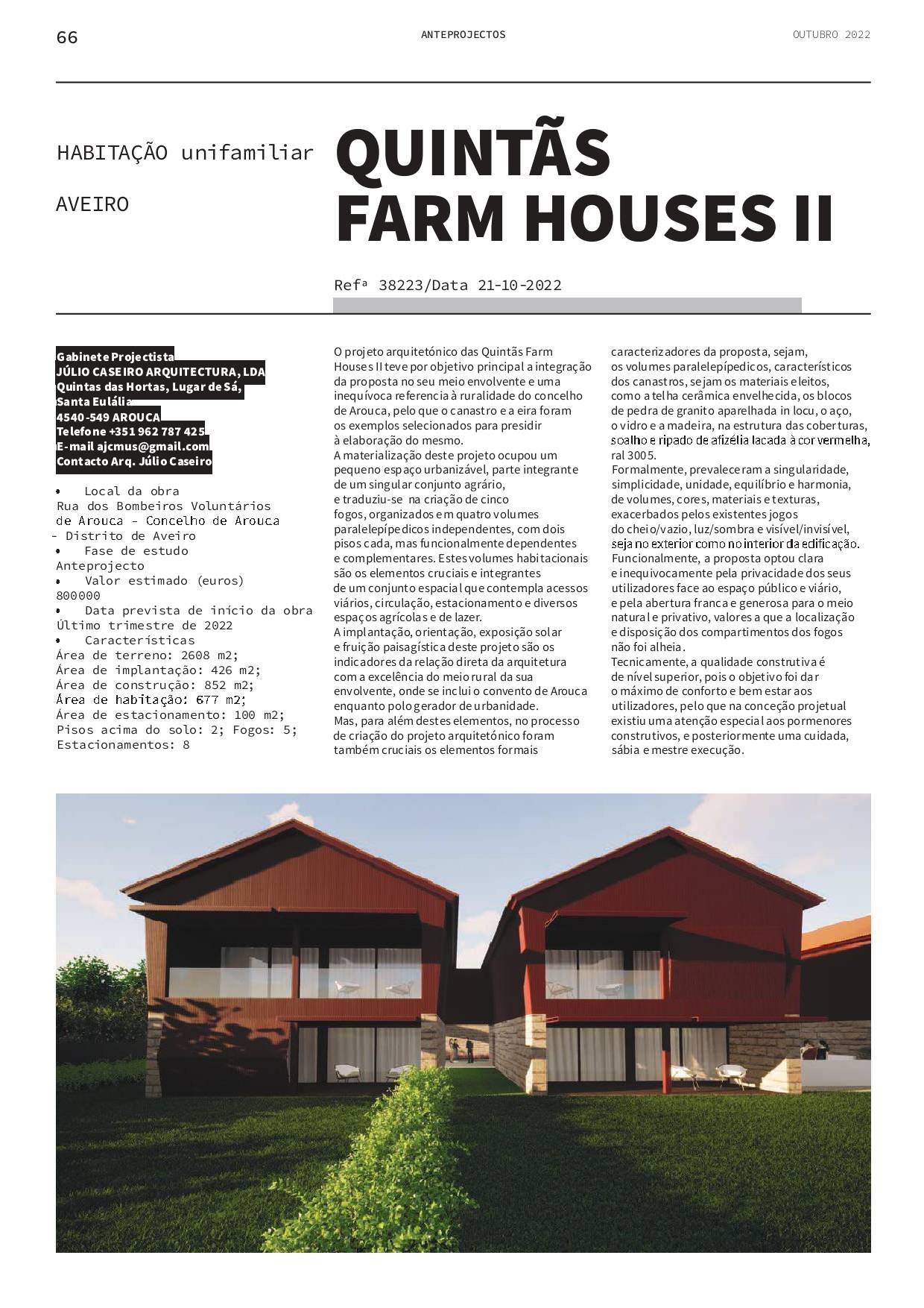 Quintãs Farm Houses 2022