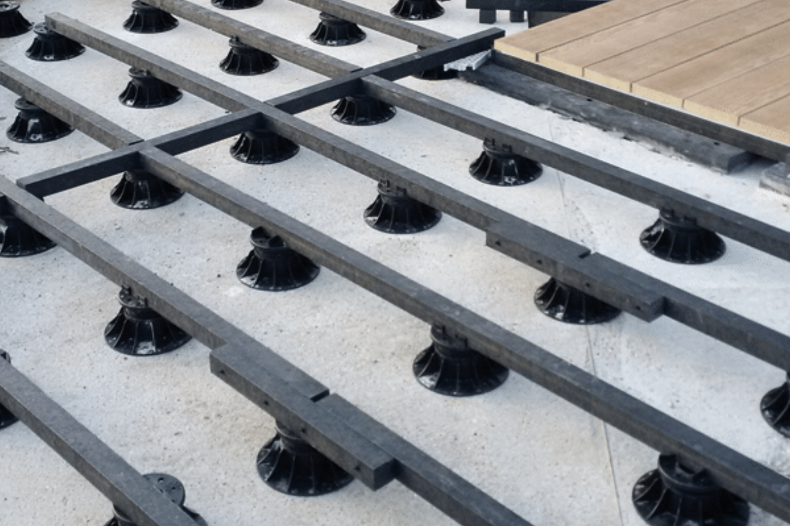 Millboard Decking - PEDESTAL SUPPORTS
