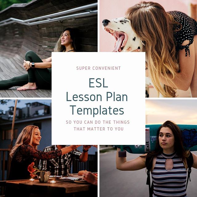 100% editable ESL lesson plans that&rsquo;ll cut your planning time in half! 
Link in bio 😎