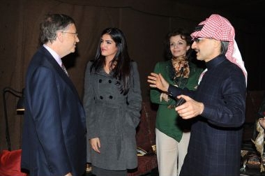 Prince Alwaleed & Princess Ameerah with Mr. Bill Gates.jpg