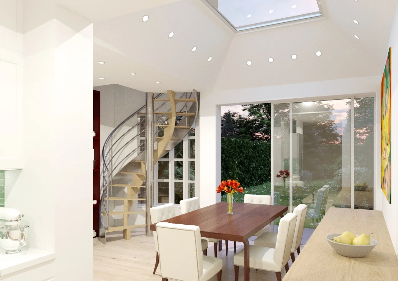 Dining Room Extension - 6 Park Vista, London