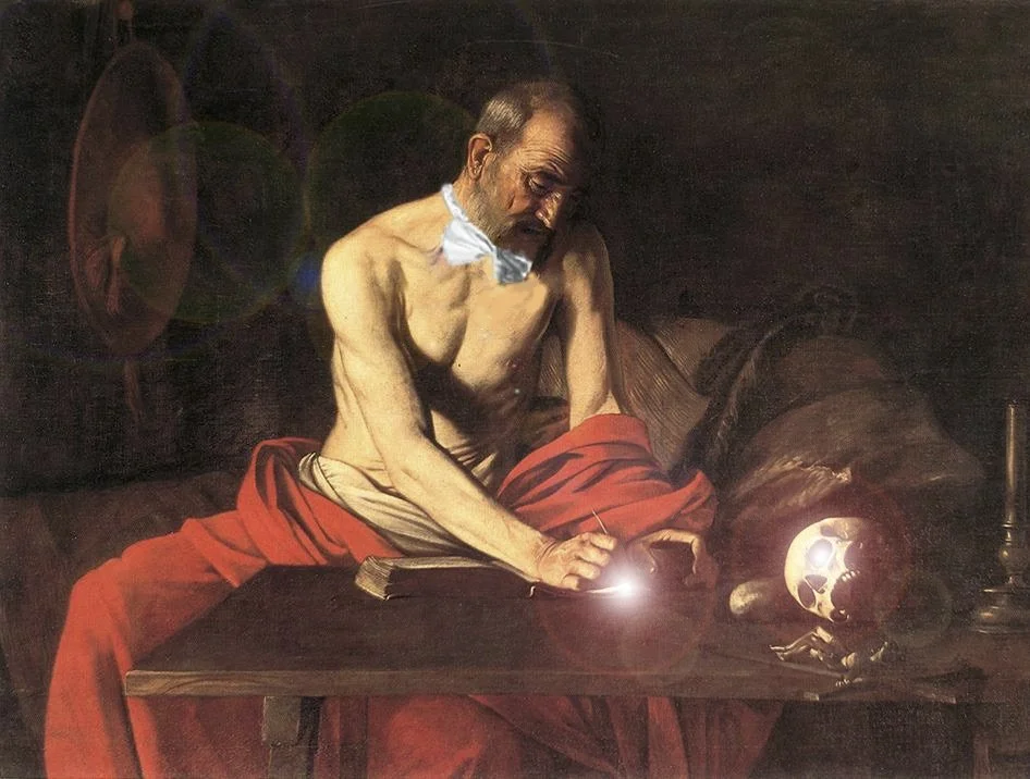 An Eye For A Pen CaravaggioJeromeValletta.jpg