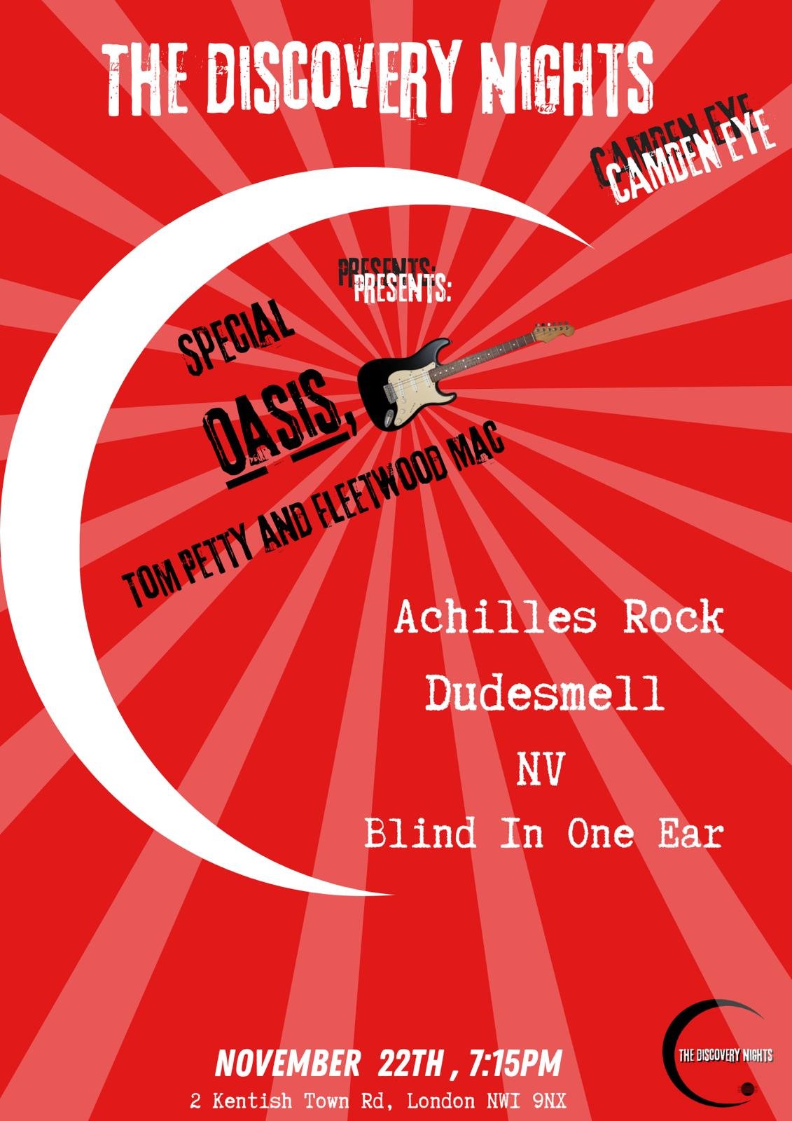 LIVE MUSIC - THE DISCOVERY NIGHTS by CAMDEN GRUNGE SCENE