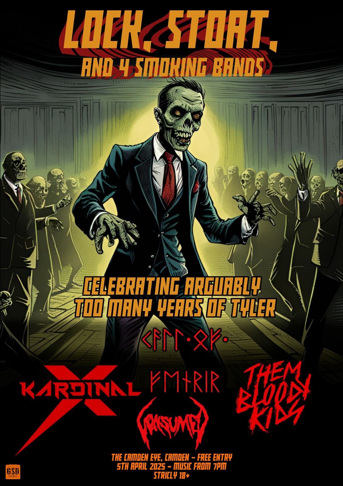 LOCK, STOAT, AND 4 SMOKING BANDS - LIVE MUSIC