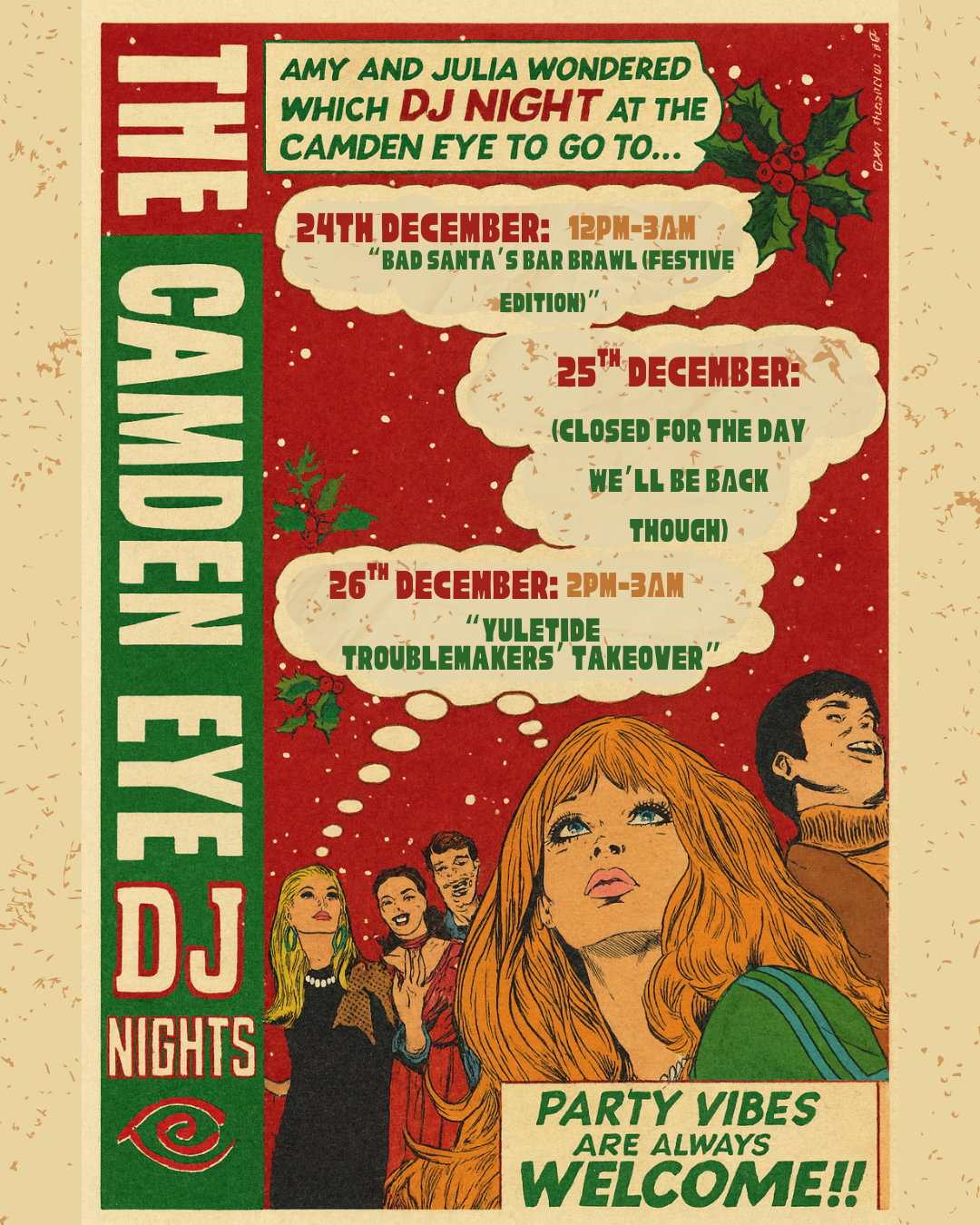 BAD SANTA’S BAR BASH (Festive Edition)