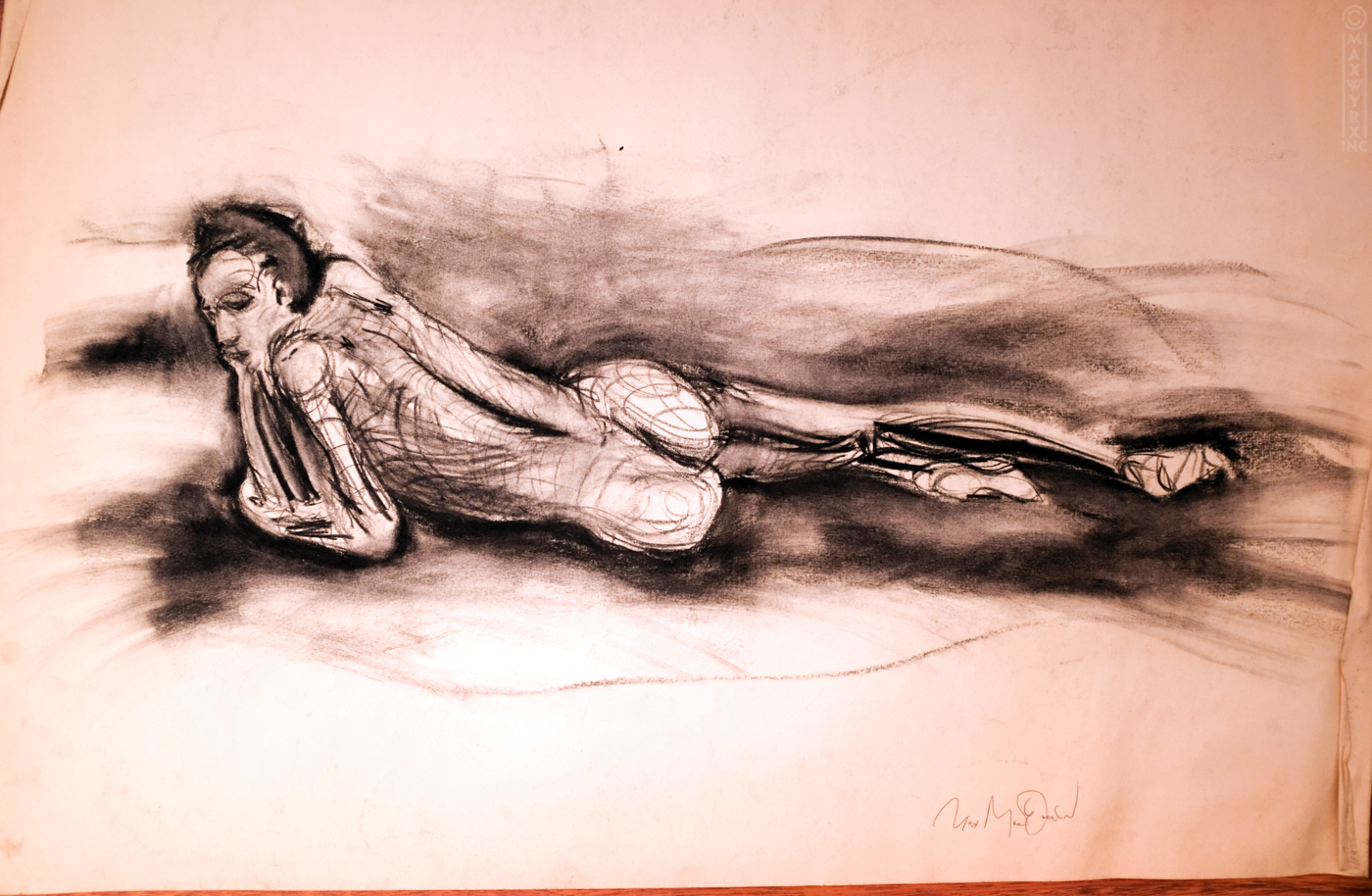 Figure study, University of Guelph, late 80s