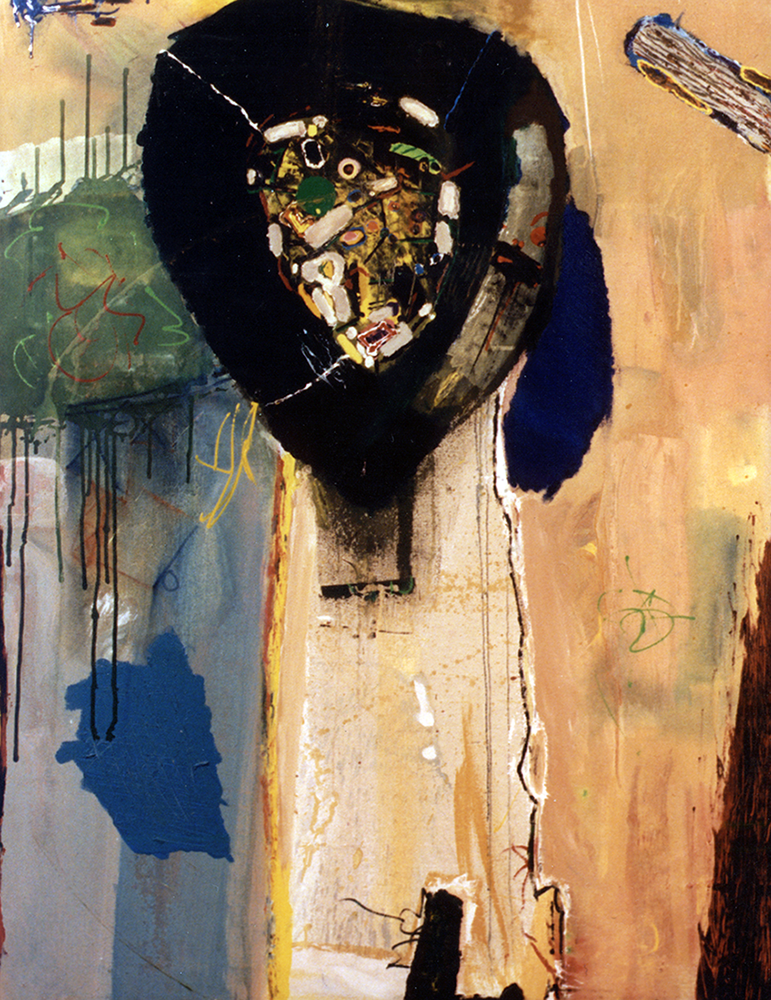 Led Balloon, acrylic on canvas, 1980