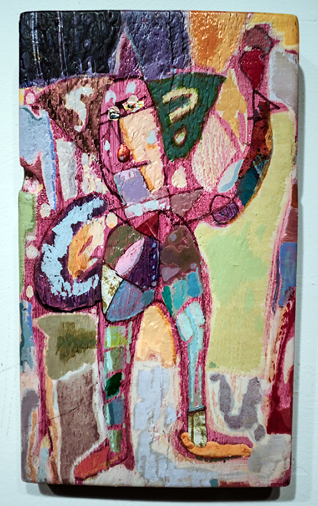 Bozo's Ambivalent, acrylic on panel, 2008