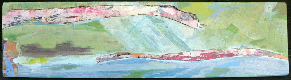 Crystal Coast, acrylic on panel, 2009