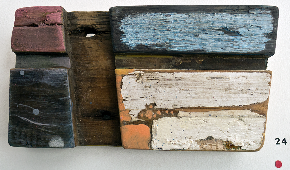 Northumberland #1, acrylic on reclaimed wood, 2006. Collection D. Golden