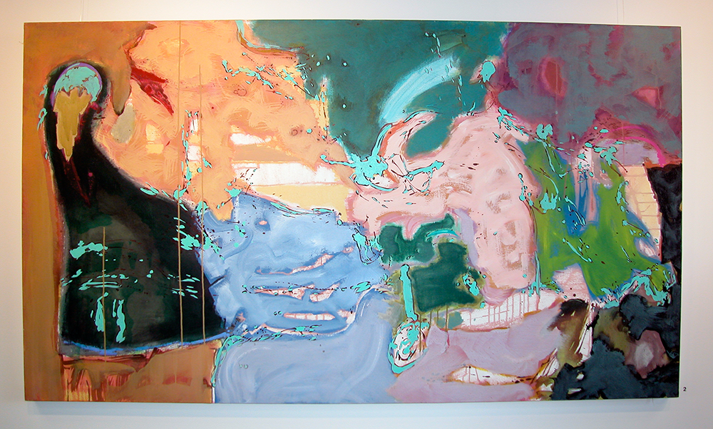 Rite of Spring, acrylic on canvas, 2006. Collection J. Pound