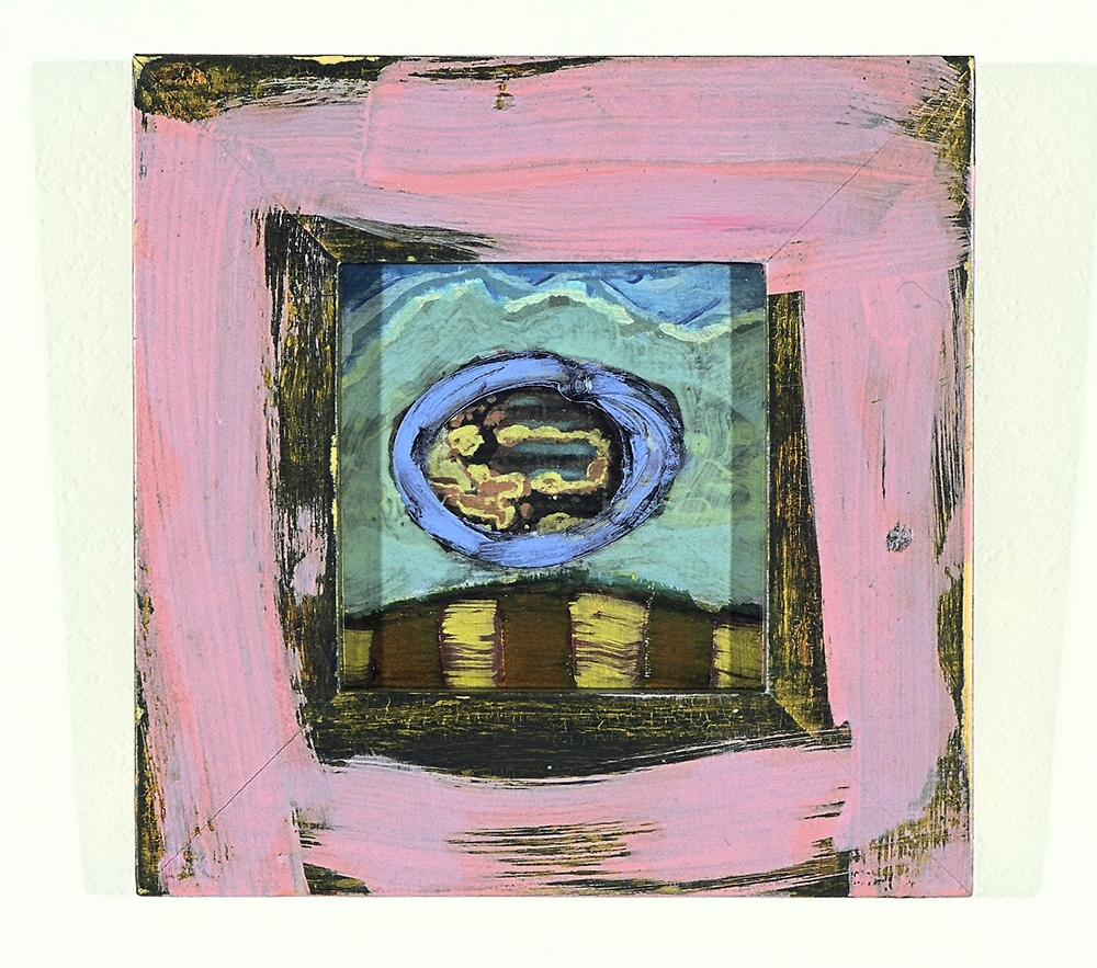 The Visitation, acrylic on panel, 2004. Collection G. Mulcahey