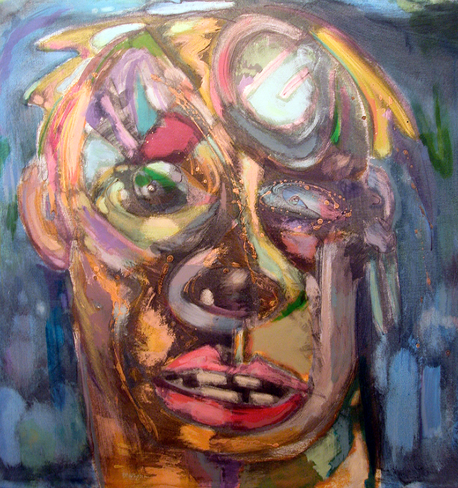 Chaos Eater, acrylic on canvas, 2012. Collection M. Kihn
