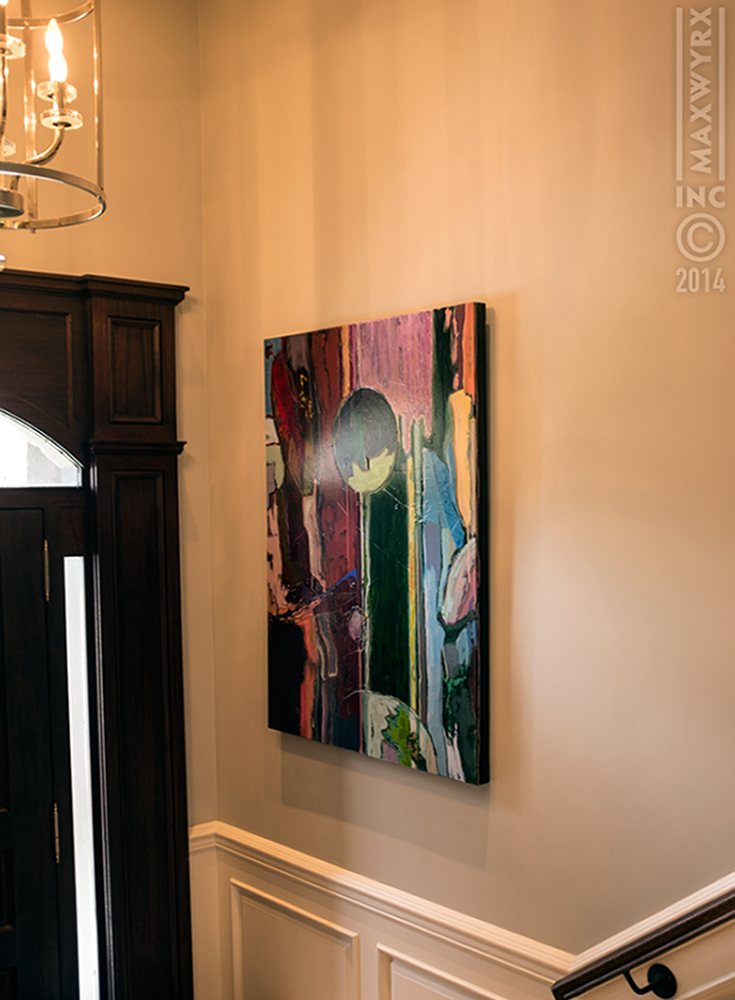 Destiny, acrylic on canvas, 2014. Collection P. Koczerginski