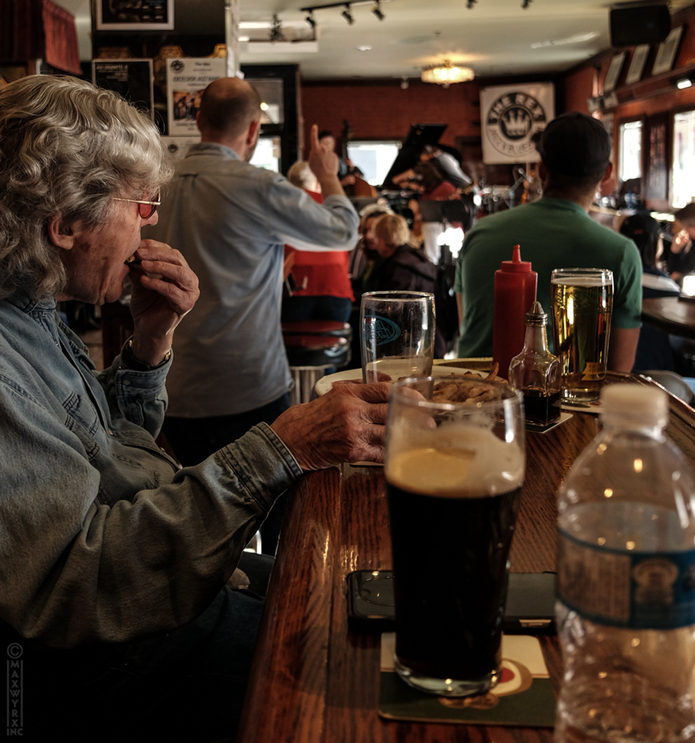 Jazz afternoon at the Rex, downtown