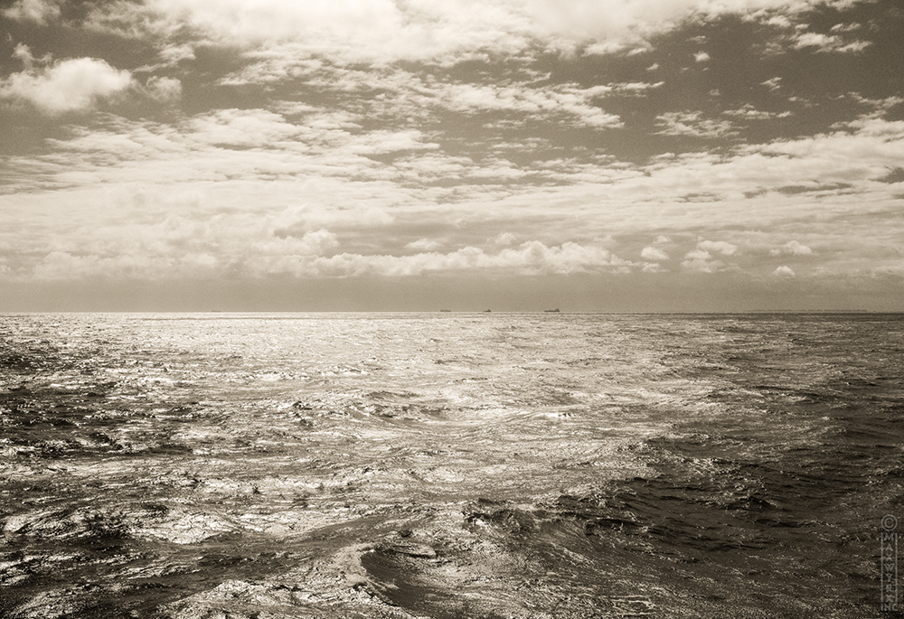 Glittering North Sea