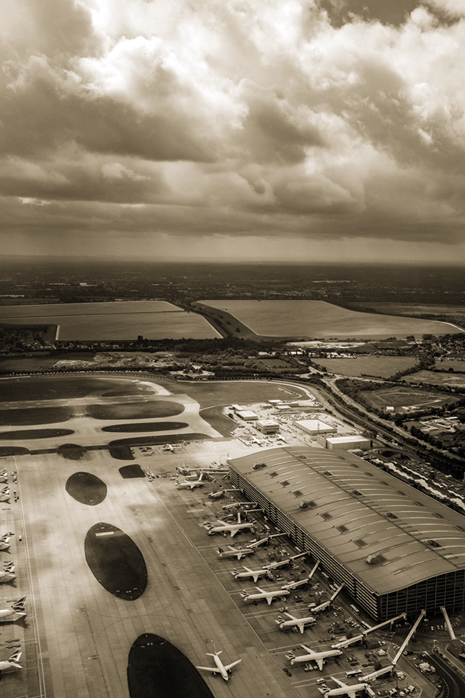 Over Heathrow