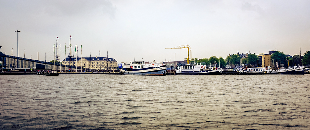 Canal tour, Amsterdam, August 2017