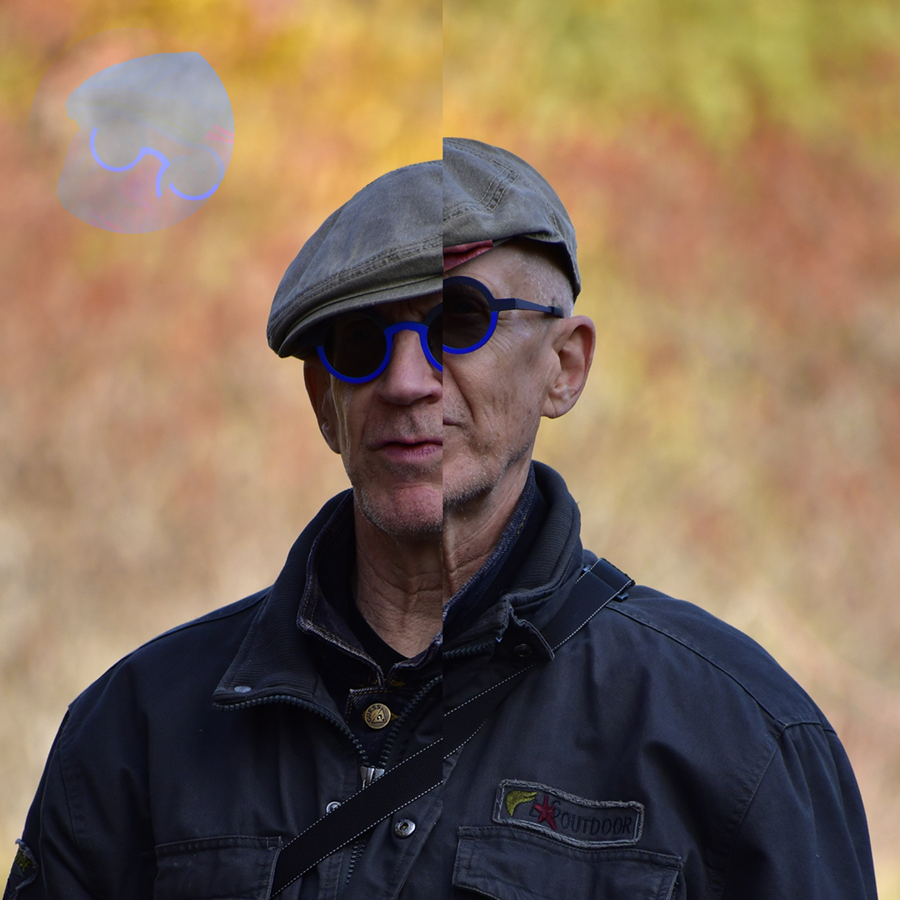 Derek's portrait of Max remixed, 2025