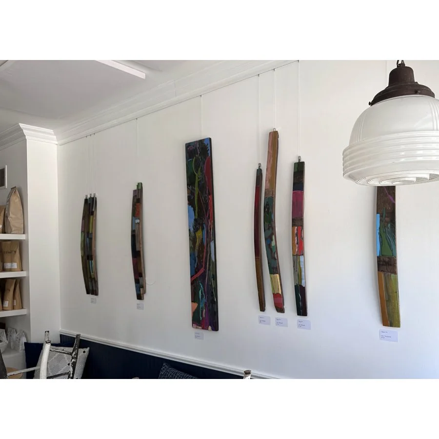 Solo show at K'Okay Cafe, Warkworth, September 2025