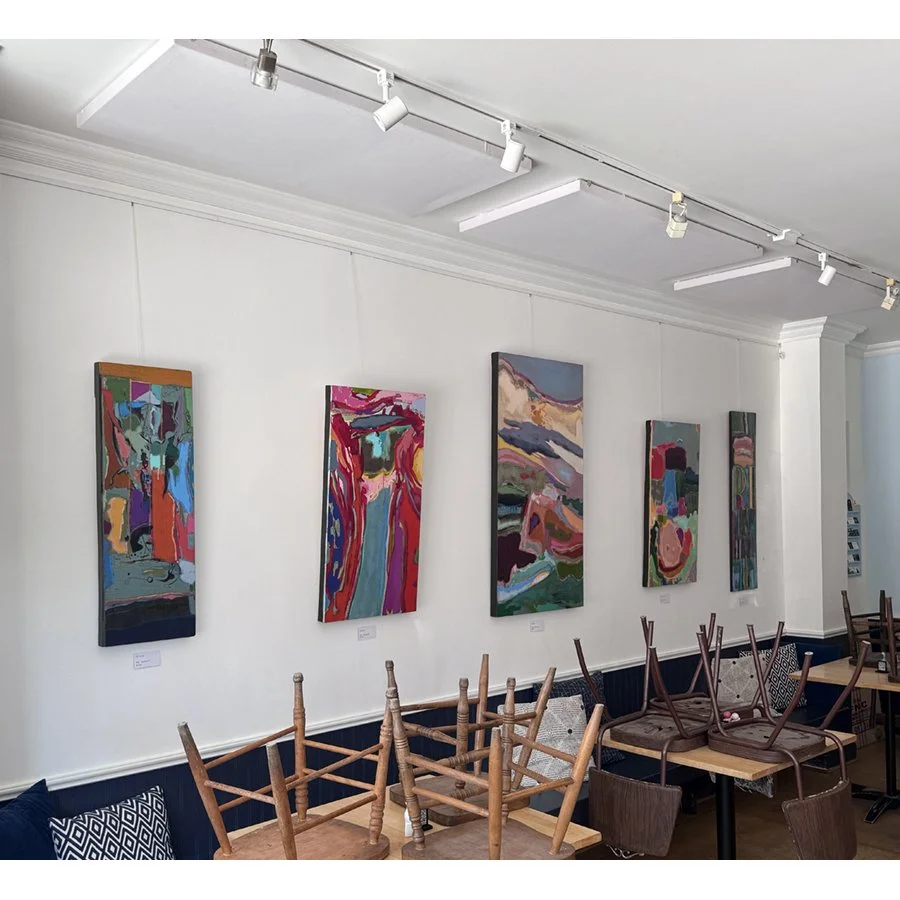 Solo show at K'Okay Cafe, Warkworth, September 2025