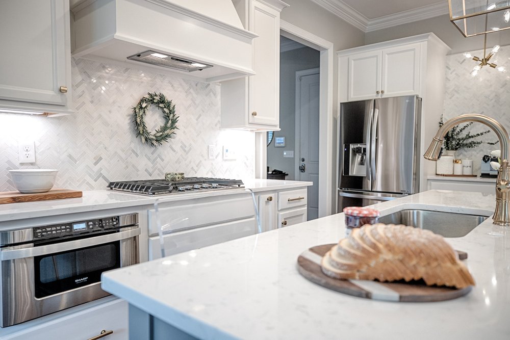 Marble Tile Backsplash_Kitchen Renovation_Alabama