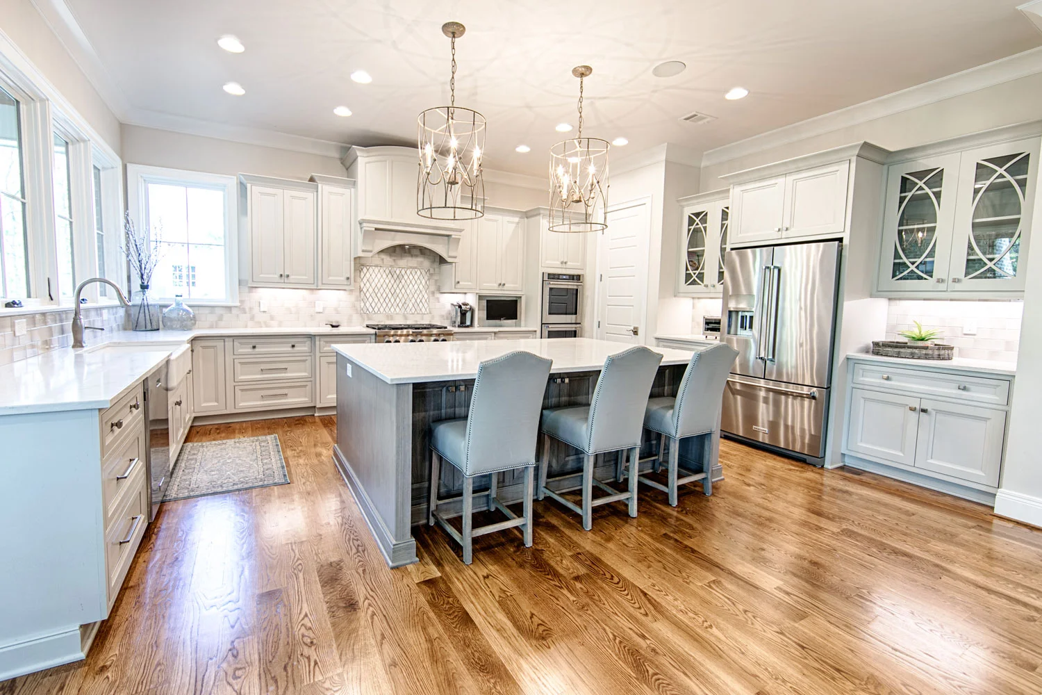 Elegant New Construction Waterfall Toulmin Kitchen Bath
