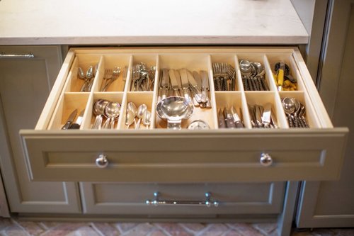 Custom Kitchen Cabinet Organizers & Accessories