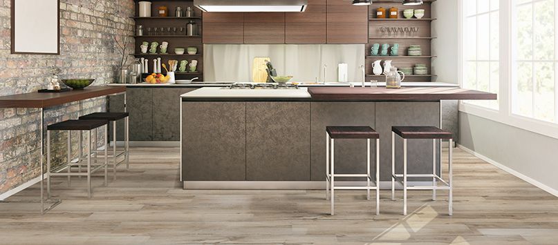 What Is Lvt Luxury Vinyl Tile Right, Can Vinyl Flooring Be Used In Kitchen