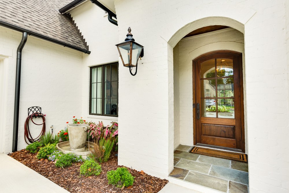 Exterior Wood Door with Window by Sierra Pacific in Birmingham, Alabama