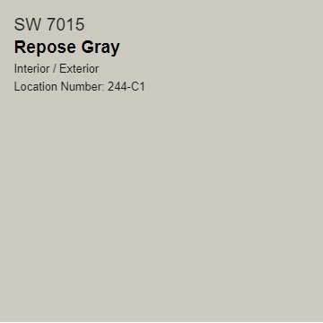 SW7015 – Repose Gray