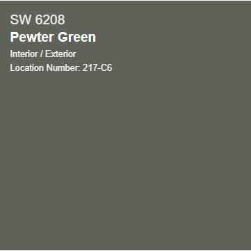 Sherwin-Williams Pewter Green