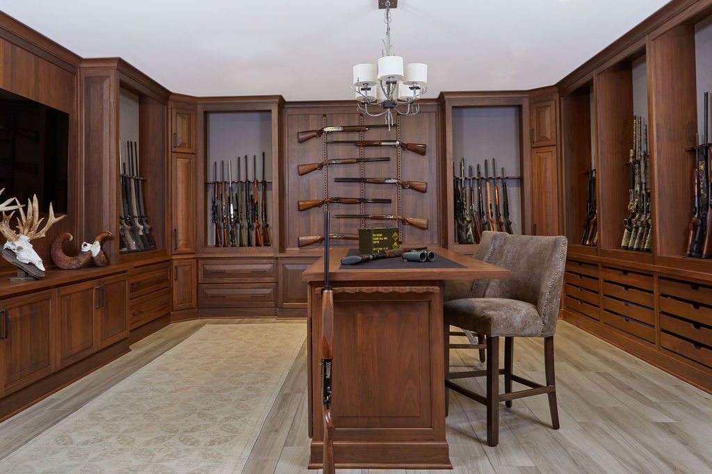 Gun Storage Room — Toulmin Kitchen & Bath  Custom Cabinets, Kitchens and  Bathroom Design & Remodeling in Tuscaloosa and Birmingham, Alabama