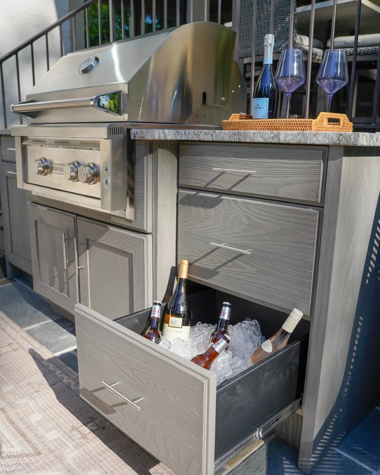 Outdoor Kitchen Remodel in Tuscaloosa, AL by Toulmin Kitchen & Bath project photo