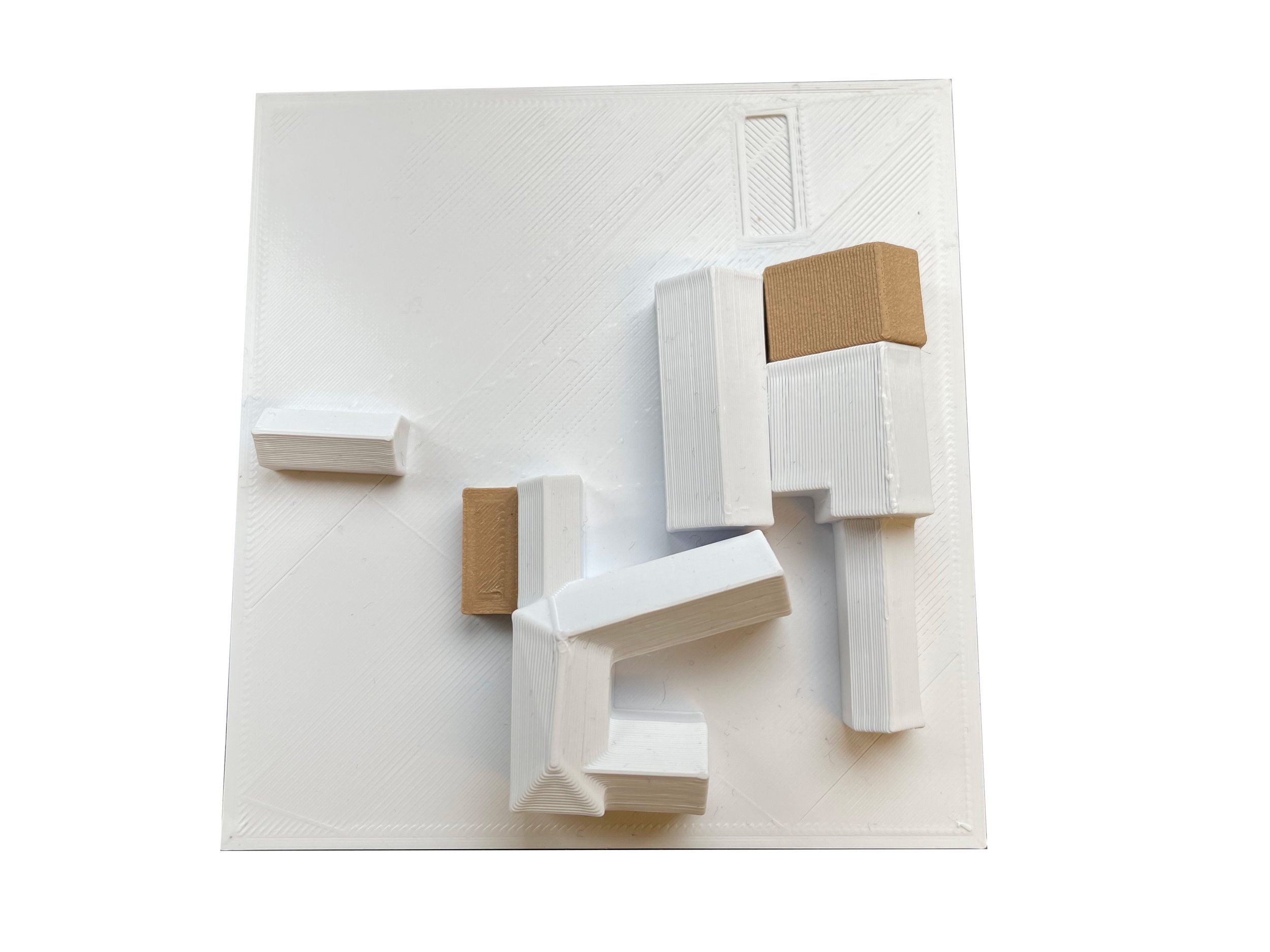Maquette uitbreidingen - 3d print