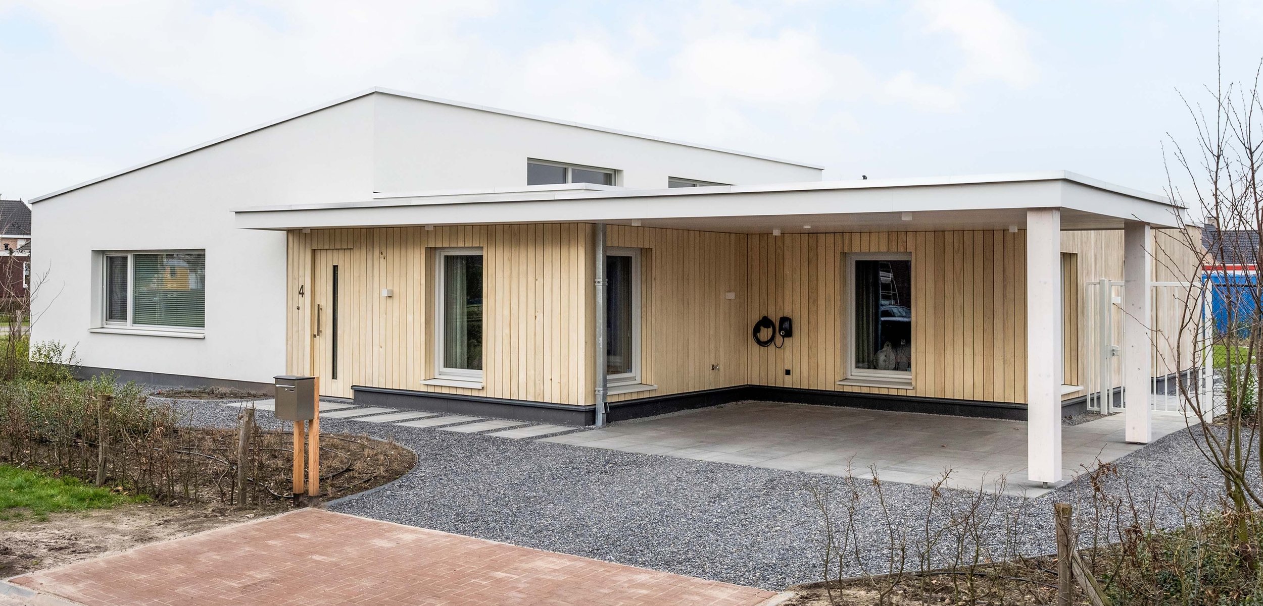 Seniorenwoning, prefab houtbouw,