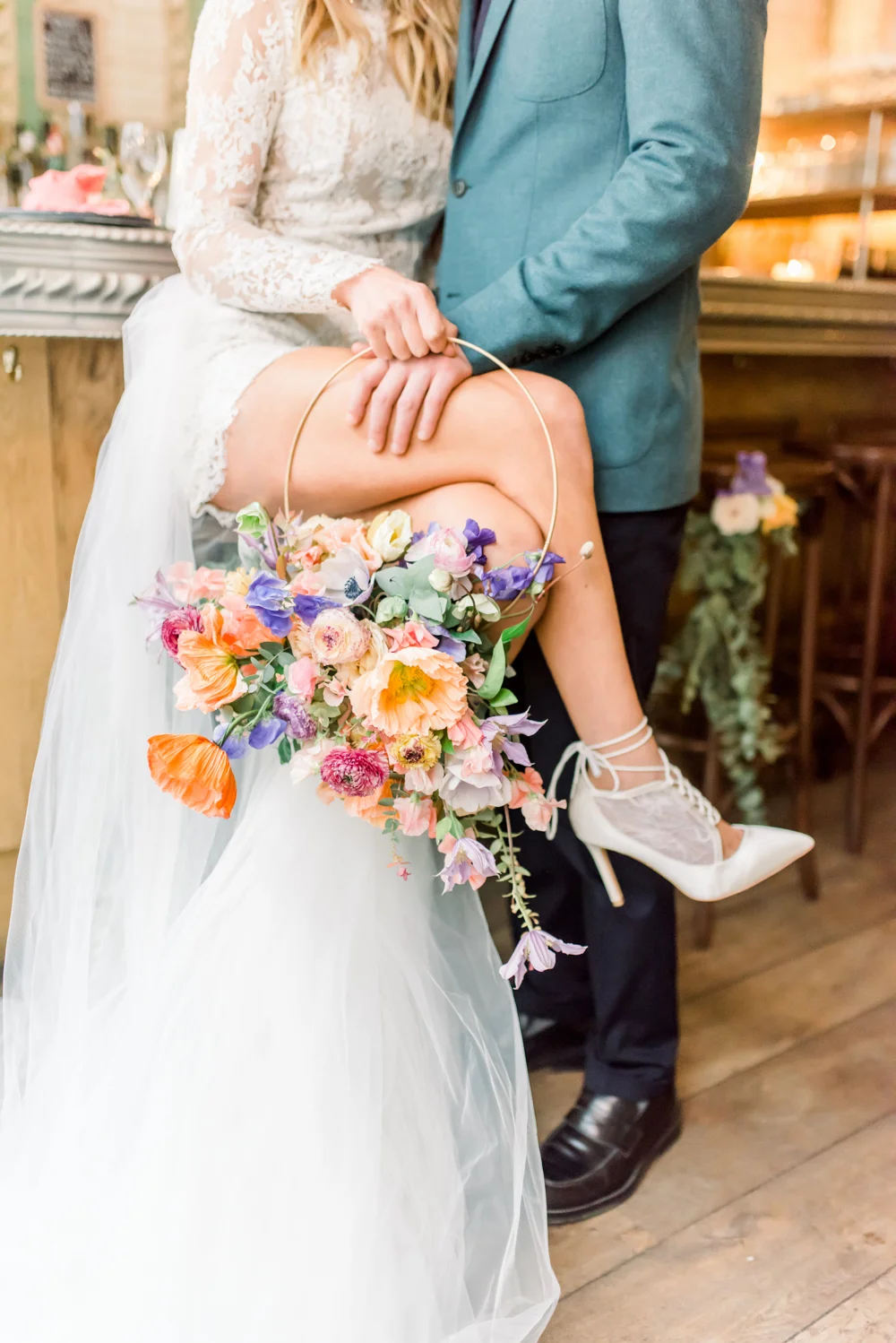 Art Nouveau Inspired Parisian Elopement | Paris, France