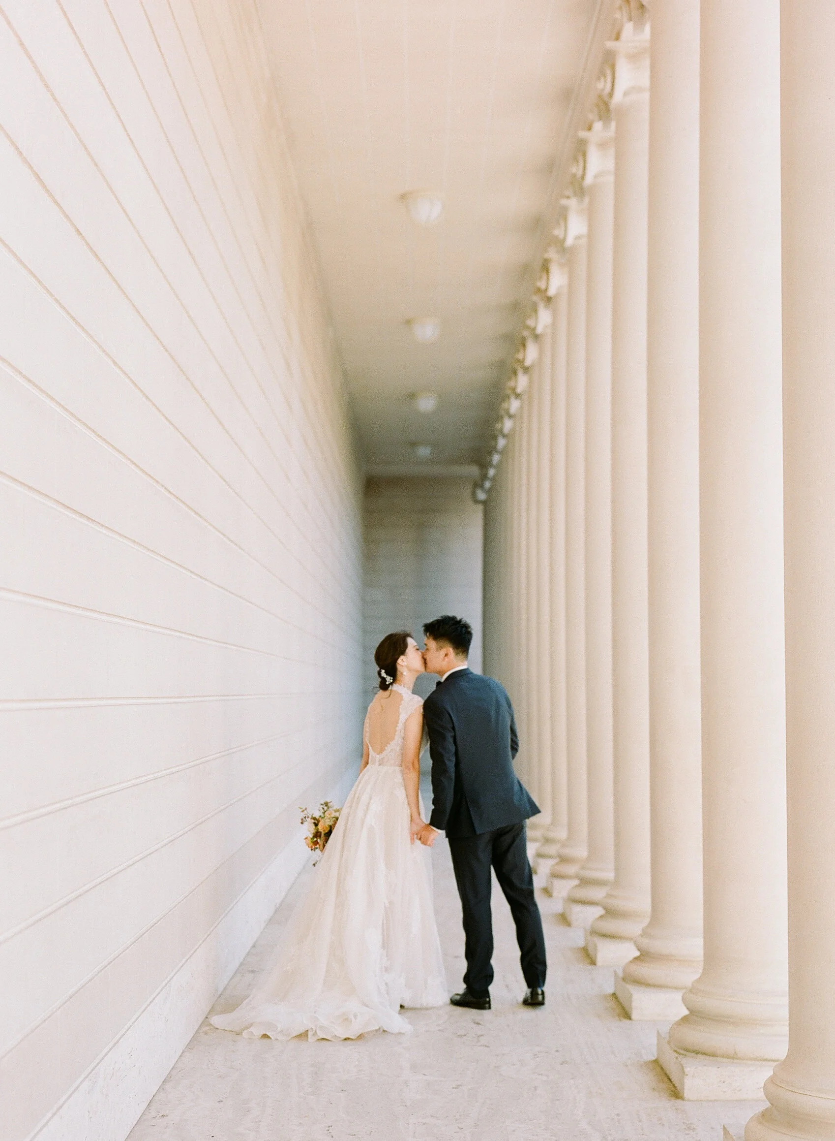 Jessie &amp; Qi | Art Inspired Wedding at the Legion of Honor in San Francisco