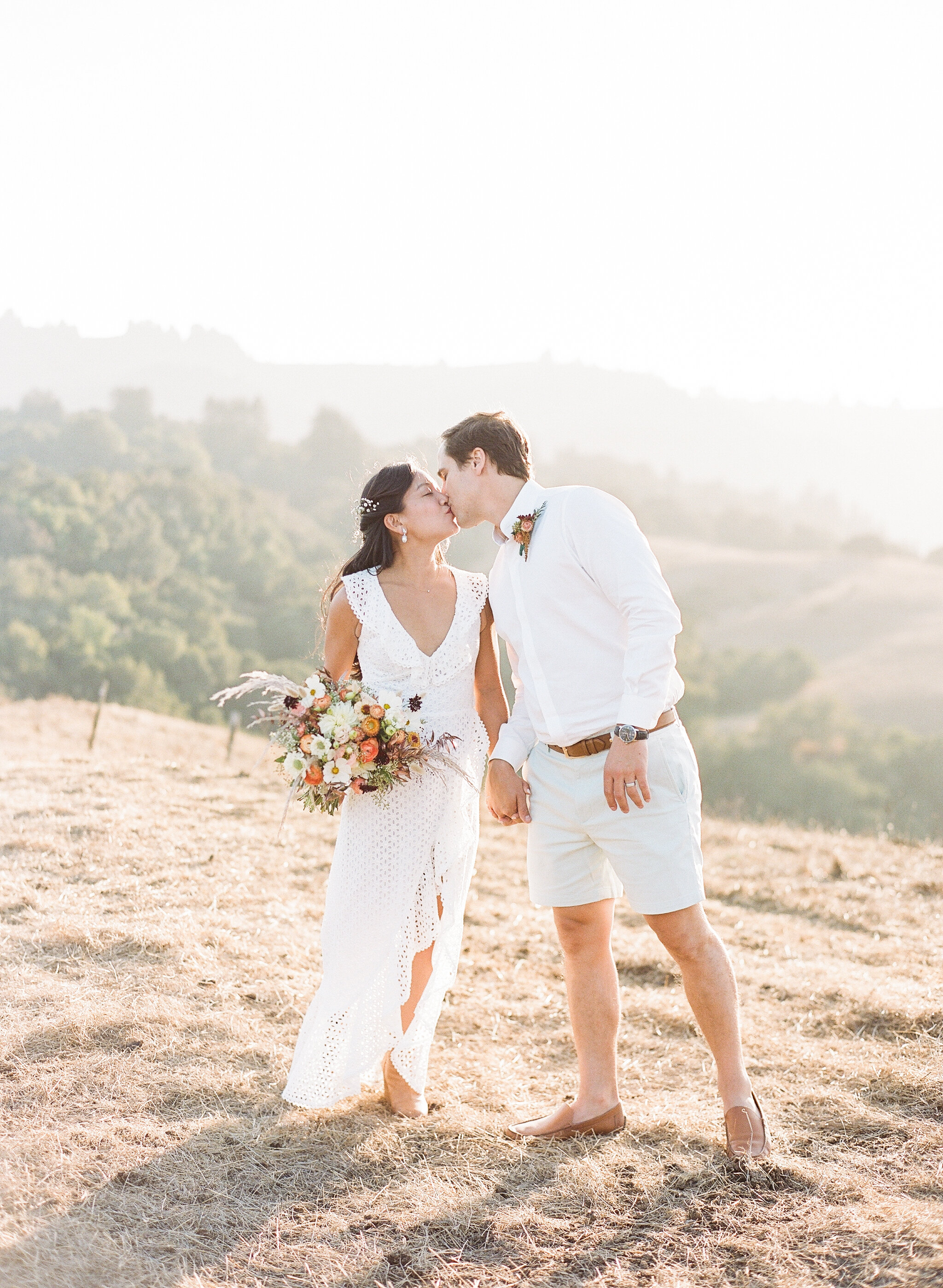 Alicia &amp; Taylor | Fall California Micro-Wedding on Family Ranch