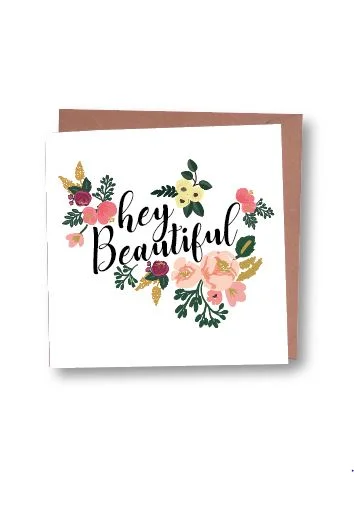 Hey Beautiful Card