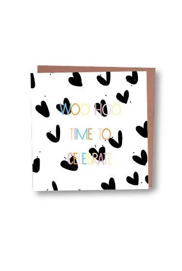 Woo Hoo Congrats Card 